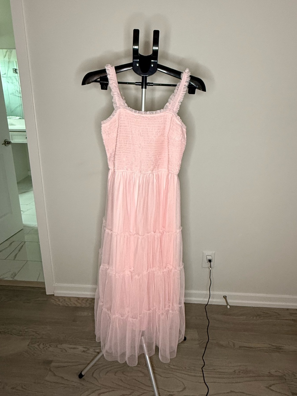 BTFBM Pink Tulle Tiered Dress – Size Medium - Picture 2 of 12